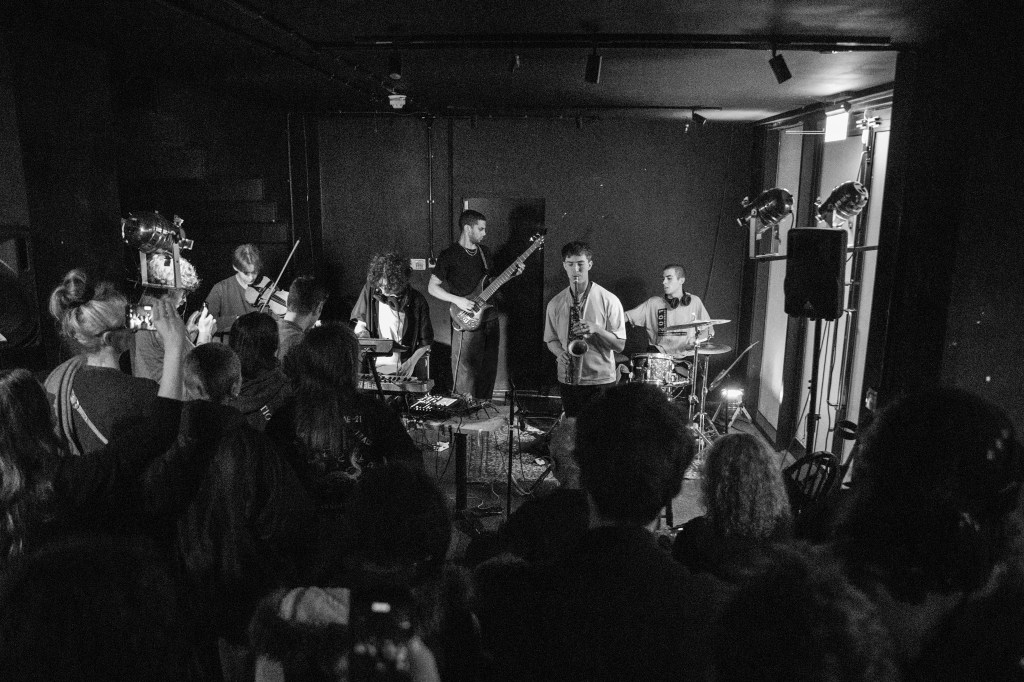 will coode playing in band on alto sax